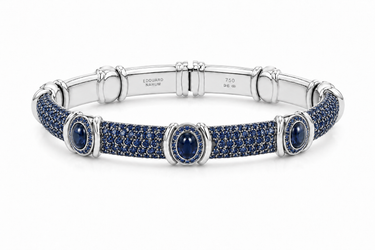 GOLD AND DIAMOND CURB BRACELET