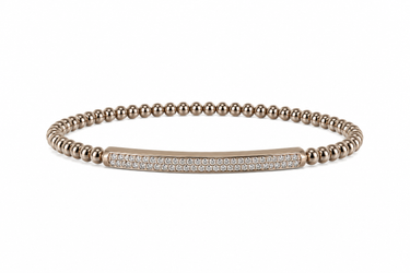 BRACELET BOY CHOCOLAT DIAMANTS