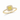 BAGUE SOLITAIRE COUSSIN JONQUILLE 0,71CTS