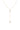 COLLIER POIRE PENDANT OR ROSE