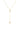 COLLIER POIRE PENDANT OR JAUNE
