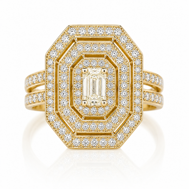 BAGUE PERLA OR JAUNE