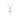 SMALL GOTHIC CROSS PENDANT WITH DIAMONDS