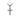 BLACK GOTHIC CROSS PENDANT