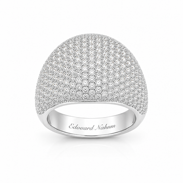 CHEVALIÈRE AURICULAIRE DIAMANTS PAVÉ