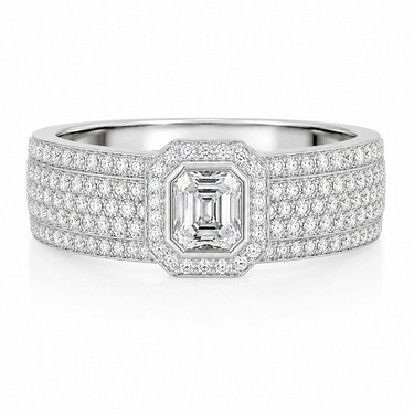 CHEVALIÈRE EDOUARDO PAVÉ DIAMANTS