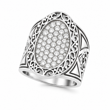 OVAL SIGNET RING