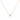 COLLIER DIAMANT COEUR OR JAUNE