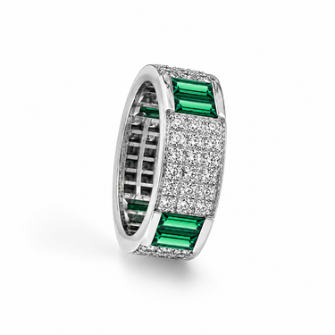BAGUE VICTORIO EMERAUDE