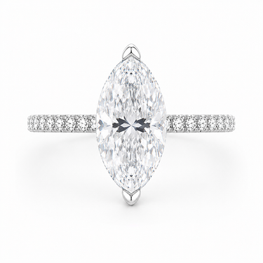 BAGUE SOLITAIRE MARQUISE 1,01CTS
