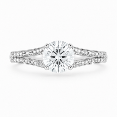 BAGUE SOLITAIRE ROND