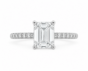 BAGUE SOLITAIRE TAILLE RADIANT 0,70CTS