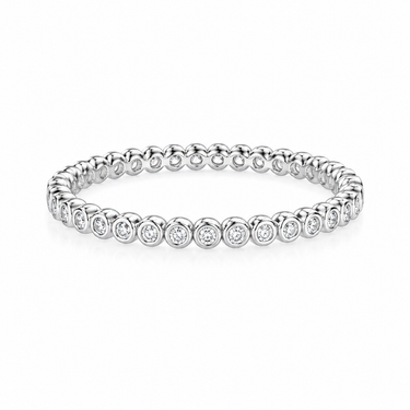 BRACELET BARCELONE DIAMANTS BLANCS