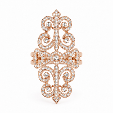 BAGUE SISSI OR ROSE